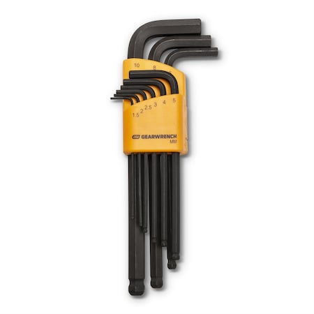 Gearwrench 9PC METRIC BALL END HEX KEY SET KDT83521